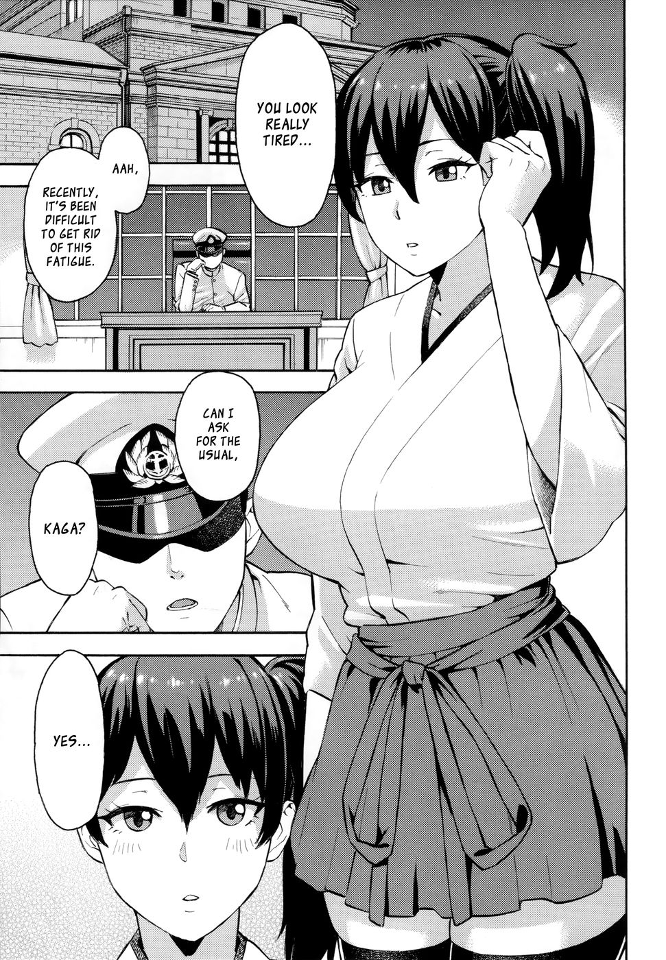 Hentai Manga Comic-Gohoushi Kaga-san-Read-2